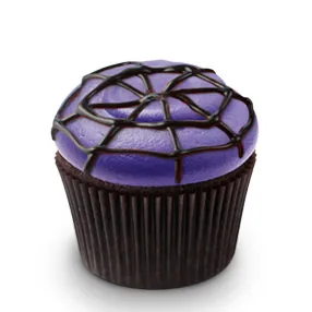 Purple Chocolate Spider Web tile used in the classic 2048 Cupcakes game